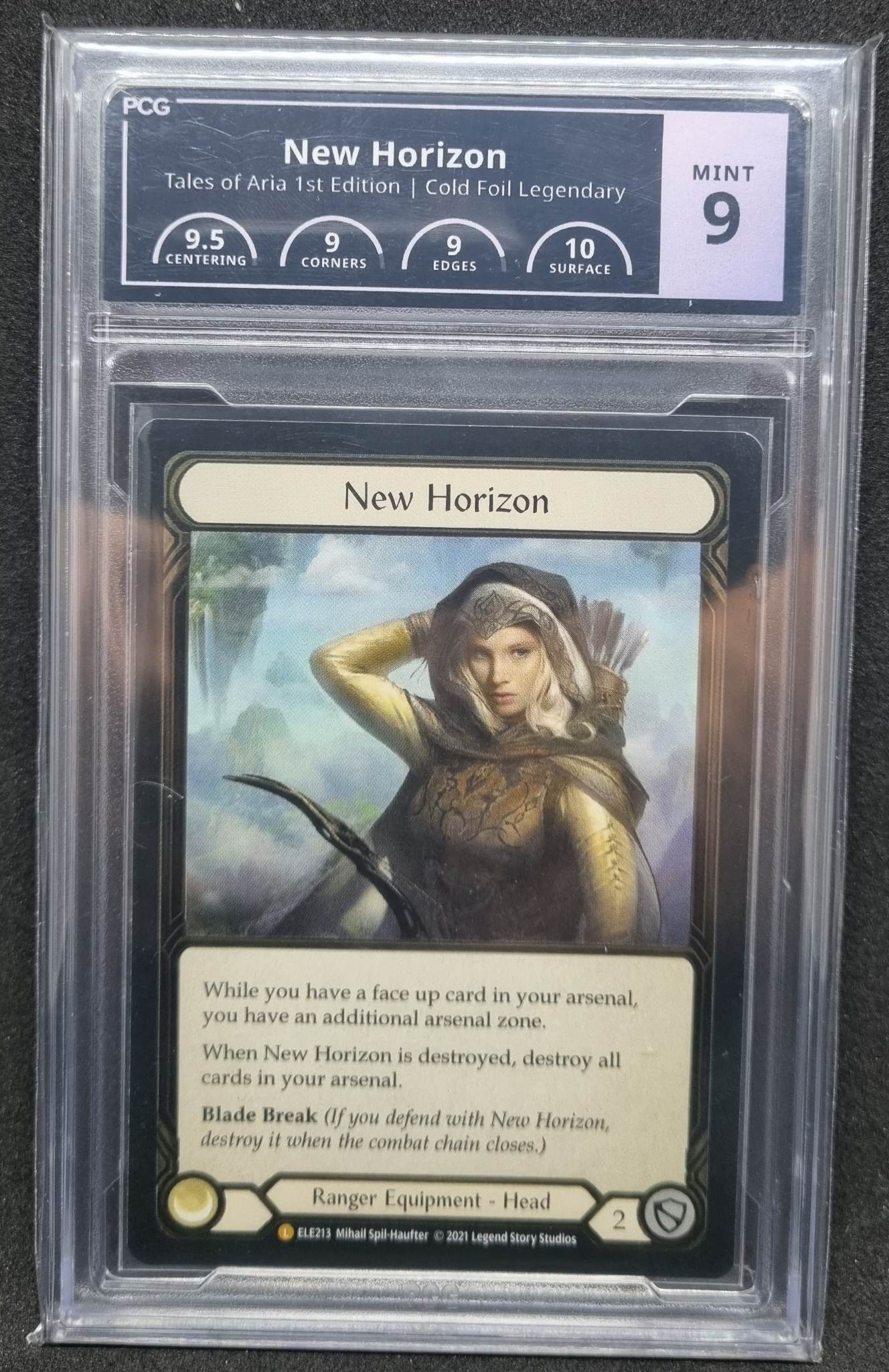 PCG 9 (000026526) - New Horizon [ELE213] (Tales of Aria) 1st Edition Cold  Foil